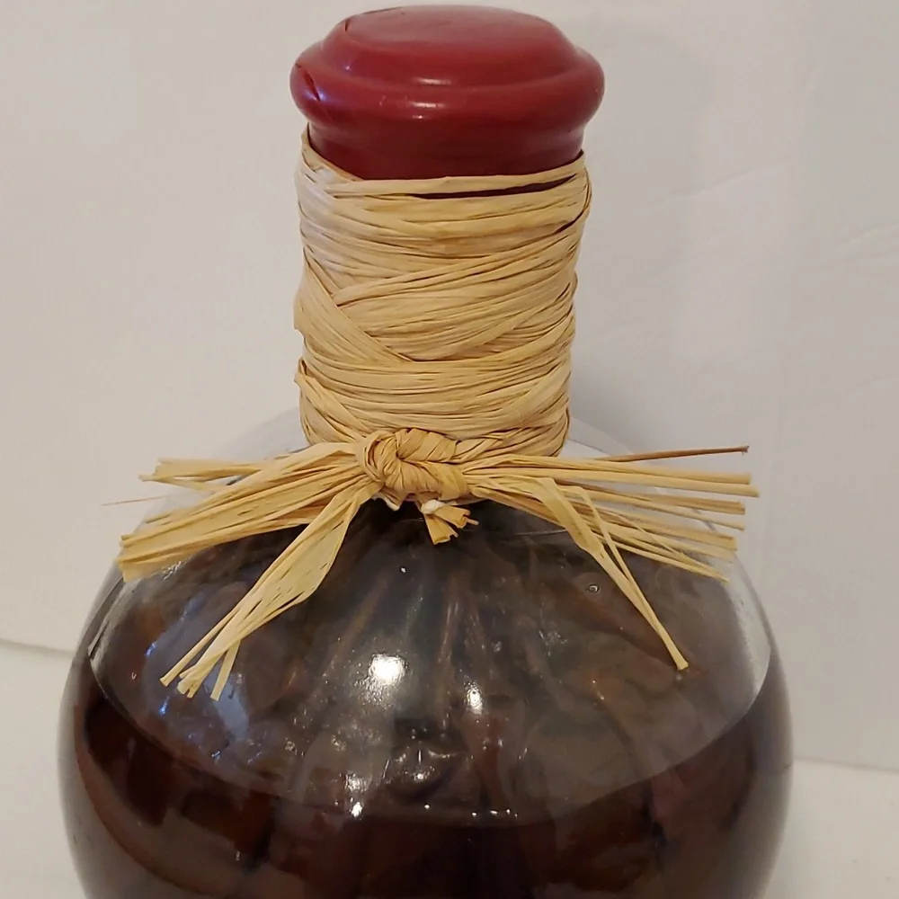 Vintage Jar with Chili and Vinegar